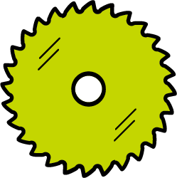 Saw icon